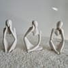 Les 3 pensives blanc