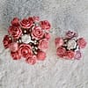 Bouquet en céramique rose