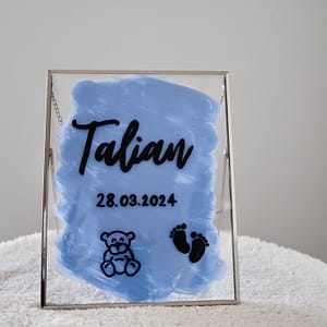 Cadre de naissance personnalisé