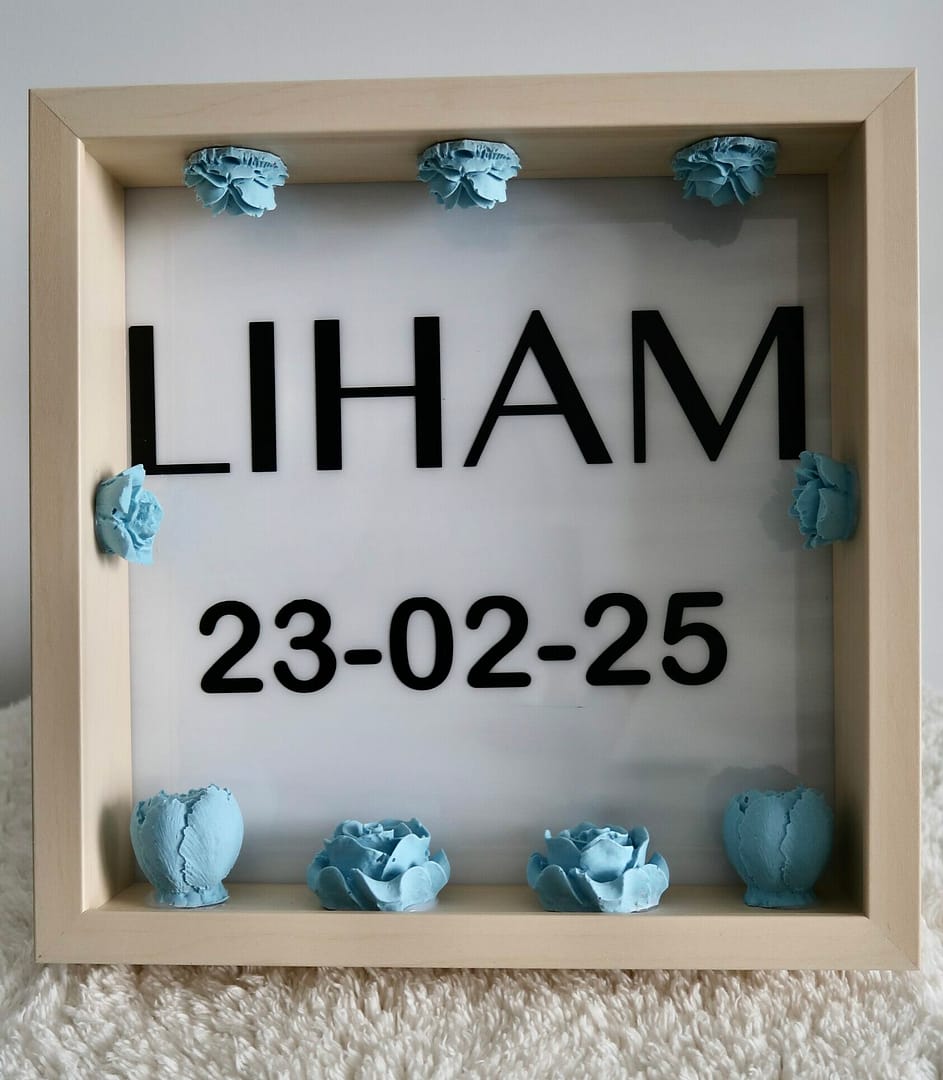 Cadre de naissance personnalisé 2